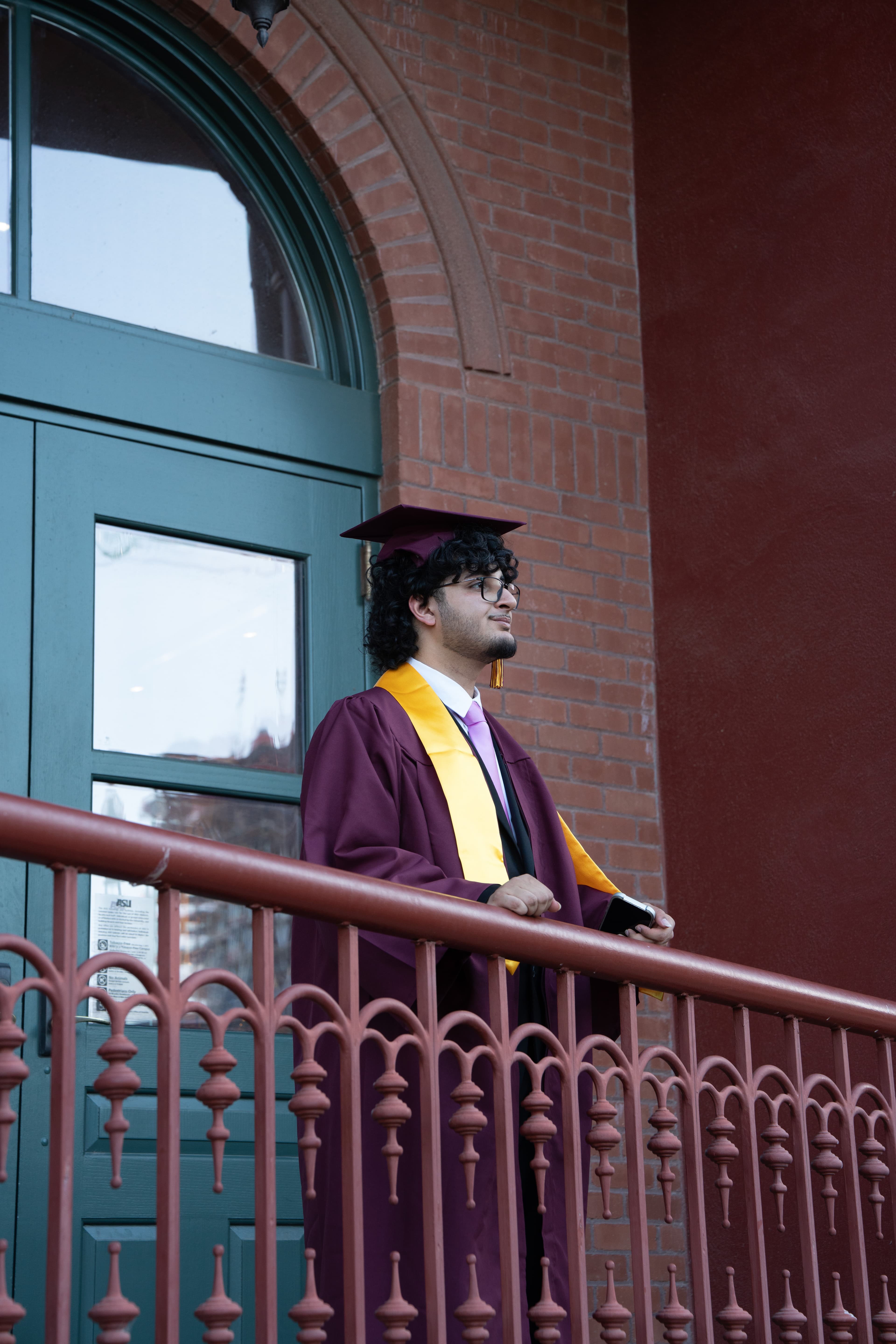 Kaustav Kalra standing in Tempe